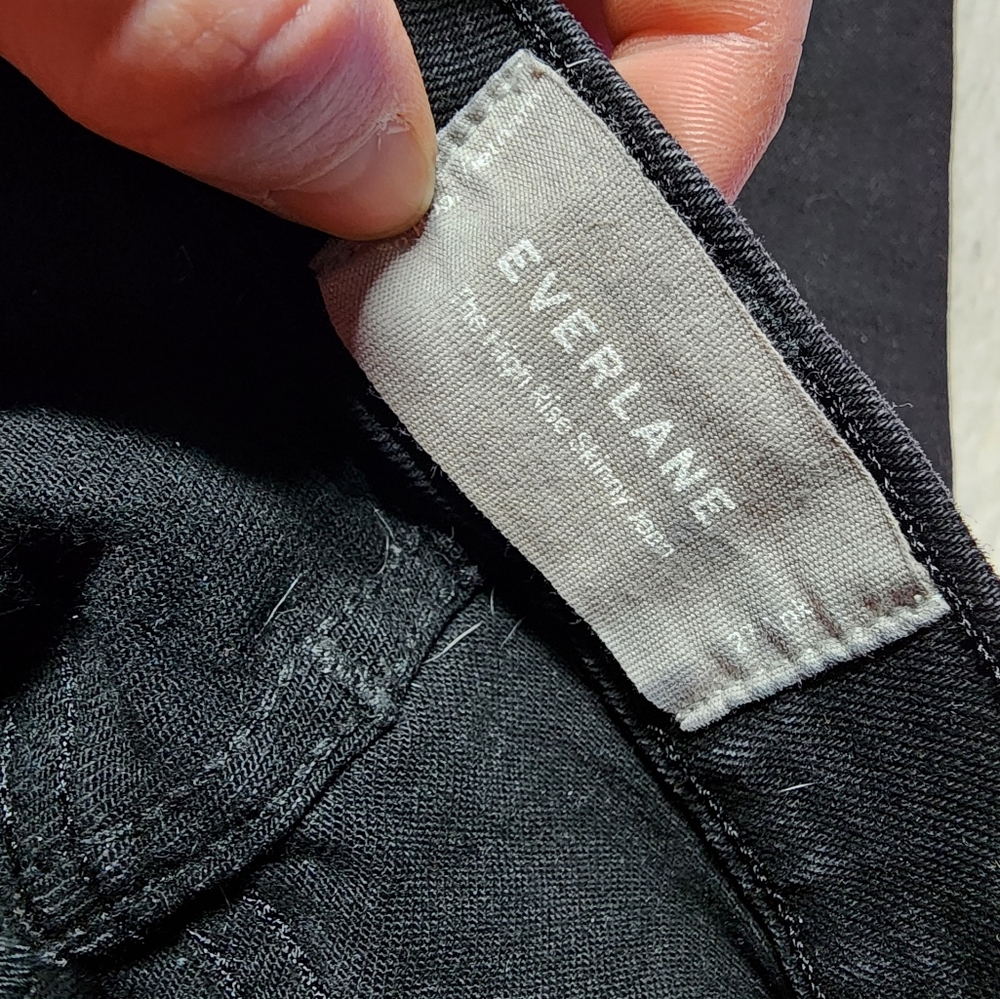 Everlane high rise skinny jean